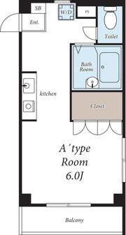 ヴィラ綾瀬の間取り画像