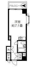 レジデンス上野の間取り画像