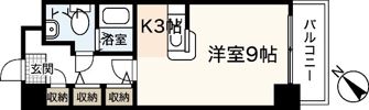JR新白島駅前東亜ビルの間取り画像