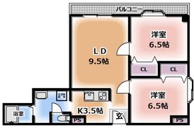 ラ・ハイール守口の間取り画像