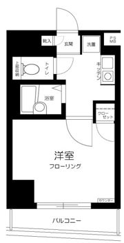 ヴェルステージ日本橋人形町の間取り画像