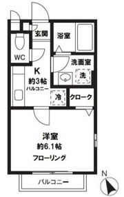 カーサ・ポポロの間取り画像