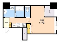 ラクレイス薬院の間取り画像