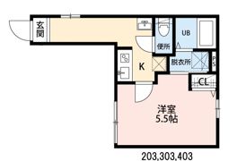 クレシアの間取り画像