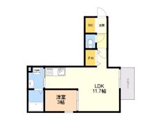 Alphy Courtの間取り画像