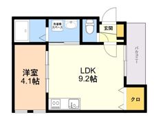 Alphy Courtの間取り画像