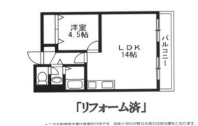 サンパレス21六甲Ⅱの間取り画像