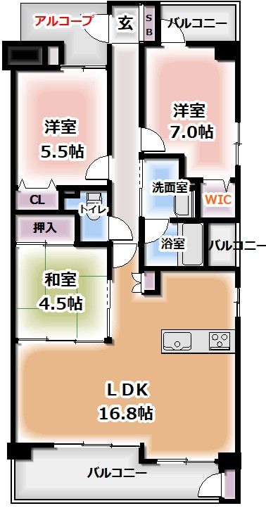 間取図