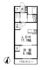 ローレルAの間取り画像