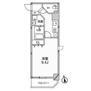 メゾン夕陽ヶ丘の間取り画像