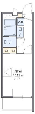 レオパレス雅の間取り画像