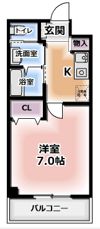 リヴィックスマンションの間取り画像