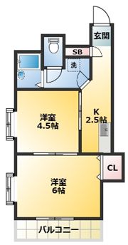 王子北ウイングの間取り画像