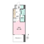 ベルフェリーク横濱山下町の間取り画像