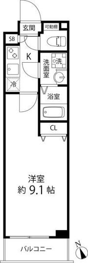 プレール・ドゥーク成増の間取り画像