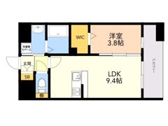 KL天神南の間取り画像