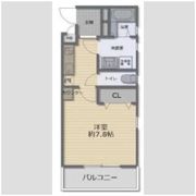 プルメリア東正雀の間取り画像