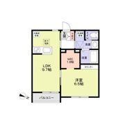 アビタシオン モネの間取り画像
