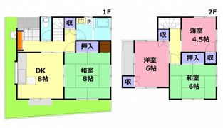 東原2丁目貸家の間取り画像