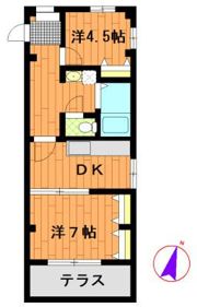 エレンシアの間取り画像