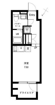 オーキッドレジデンス代々木 WESTの間取り画像