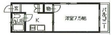 シティハイツ吉野の間取り画像