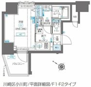 ZOOM川崎Secondの間取り画像