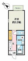 イースターリリー川口の間取り画像