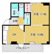 ヴィラナリー豊岡Ⅱの間取り画像