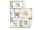 ステラカーサの間取り画像