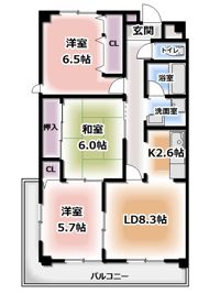 ルミエールいけだの間取り画像