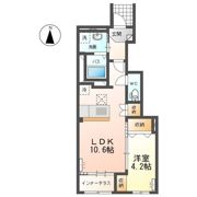 ヴァーチュアス Ⅰの間取り画像