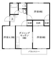 レーベンイケダ土居田1の間取り画像