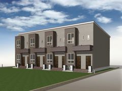 (仮)斐川町出西新築アパートBの外観画像