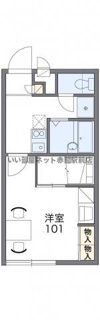 レオパレス若木台の間取り画像
