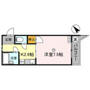 リバーハイツ豊岡の間取り画像