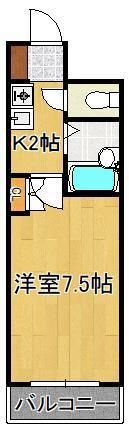 リファレンス南小倉の間取り画像