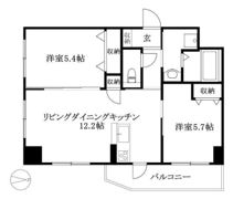イルマーレ小坂の間取り画像