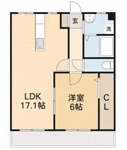 リアン田の上の間取り画像