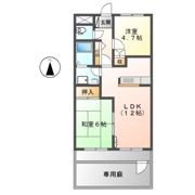 ウイング21の間取り画像