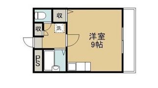 メモリアルハイツの間取り画像