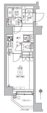 VERXEED HIGASHIJUJO TWIN’SAの間取り画像