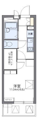 レオパレス片倉大丸の間取り画像