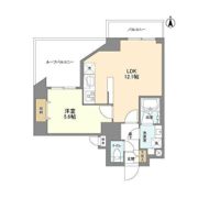 ウェルスクエア錦糸町SOUTHの間取り画像