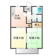 ビーライン日吉台 Bの間取り画像