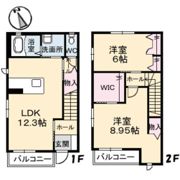クラヴィエ B棟の間取り画像