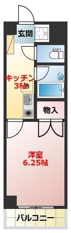 グランコンフォール三田の間取り画像