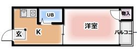 柿本ハイツの間取り画像