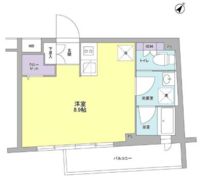 スタイリオ中延ⅡWESTの間取り画像