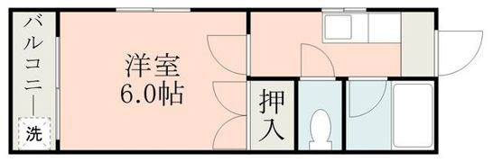 レジデンス渡鹿A棟の間取り画像